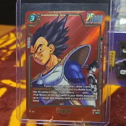 Vegeta Manga 01 SR Alt Art Red SB01-025 Dragon Ball Super Card Game - Image 1
