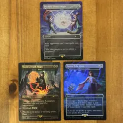 MTG Final Fantasy NM Foil SLD Lot, Secret Lair, Porom Yuna Noctis, Silence Damn - Image 1