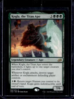 2020 Magic MTG Ikoria: Lair of Behemoths Kogla, Titan Ape #162 - Image 1