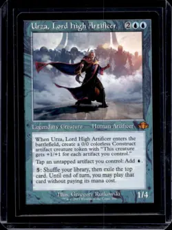2023 Magic MTG Dominaria Remastered Urza, Lord High Artificer #296 - Image 1