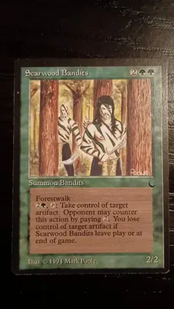 Magic: The Gathering MTG Scarwood Bandits - The Dark 1994 - Near-Mint/NM A+!!!!! - Image 1