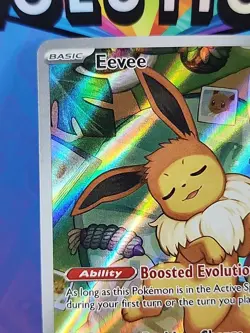 Pokemon TCG Eevee Prismatic Evolutions Black Star Promo Card ETB #173 - Image 2