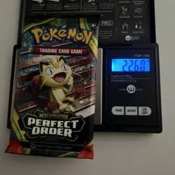 Very Heavy! 22.60g Perfect Order Booster Pack Sealed! PRE S&V Pokemon TCG ENG - Image 1
