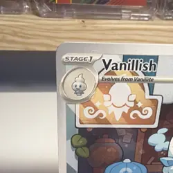Pokemon Vanillish 190/182 SV04 Paradox Rift Illustration Rare Holo Card HP 90 - Image 3