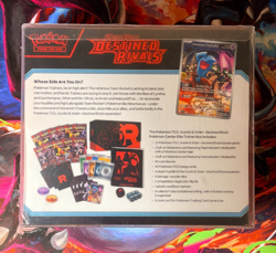 Destined Rivals Pokemon Center Factory Sealed ETB Elite Trainer Box w/ Shell - Image 2