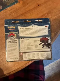 POKEMON 2018 WORLD CHAMPIONSHIP DECK. ROBIN SCHULZ. VICTORY MAP FACTORY SEALED. - Image 2