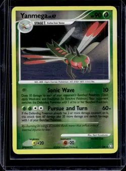 2008 Pokemon Diamond & Pearl Legends Awakened Yanmega Reverse Holo #17/146 - Image 1