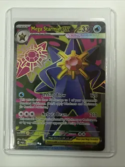 Pokemon TCG - Mega Starmie Ex - Perfect Order - 102/088 - Ultra Rare - Mint - Image 1