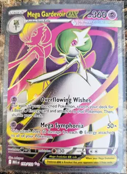 Pokemon 2025 Mega Evolution Mega Gardevoir Ex 159 NM or better - Image 1