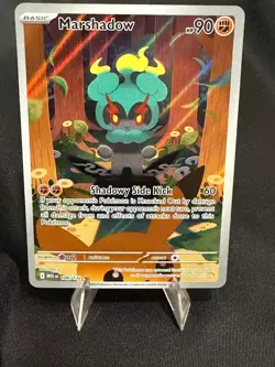 Marshadow #146/132 Illustration Rare "Mega Evolution" Pokemon 2025 NM - Image 1