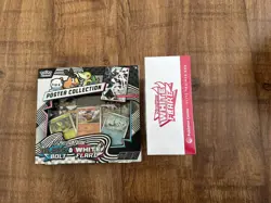 Pokemon Centre White flare ETB & BB/WF poster Collection Brand New Sealed ⚫⚪ - Image 3