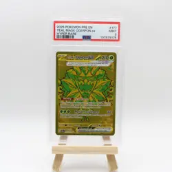 Pokemon Teal Mask Ogerpon EX SV Prismatic Evolutions #177/131 PSA9 Mint - Image 1