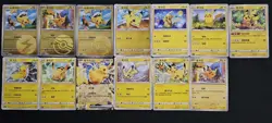 70*Lot Pokemon TCG S-Chinese with 13 different Pikachu #j JL89 - Image 2