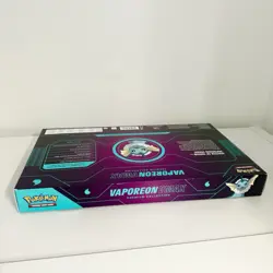 Pokemon TCG: Vaporeon VMAX Premium Collection Box Factory Sealed - Image 4