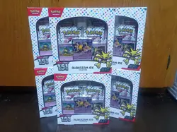 LOT OF 6 Pokemon TCG Scarlet & Violet 151 Alakazam EX Collection Box NEW SEALED! - Image 1