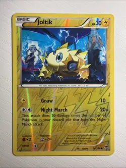 Pokemon Joltik 26/119 XY Phantom Forces Common Reverse Holo - NM - Image 1
