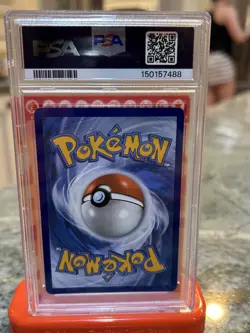 Pokemon Destined Rivals Team Rocket's Moltres ex UPC Stamped Promo 229/182 PSA 9 - Image 2