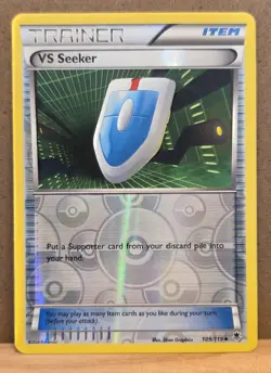 VS Seeker Phantom Forces 109/119 Uncommon Reverse Holo LP - ungraded Pokemon Car - Image 1