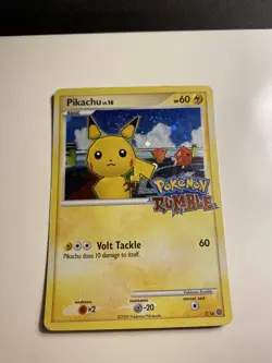 Pikachu - 2009 Pokemon Rumble #7/16 - Image 1