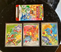 First Partner Illustration Collection Series 1 Kanto GEN 1 Starters Pokemon TCG - Image 2