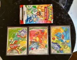 First Partner Illustration Collection Series 1 Kanto GEN 1 Starters Pokemon TCG - Image 3