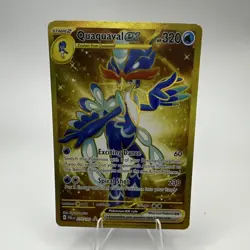 Pokemon TCG Quaquaval ex 273/193 SV02 Paldea Evolved Hyper Rare Holo HP 320 - Image 1