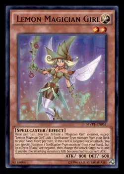 Lemon Magician Girl Ultra Rare The Dark Side of Dimensions Movie Pack MVP1-EN051 - Image 1
