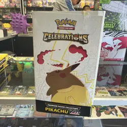 Pokemon TCG Celebrations Pikachu VMAX Premium Figure Collection Box Sealed 820650809408 - Image 4