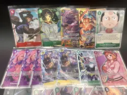 One Piece TCG 17 Card SR/SEC Lot Includes Alternate Arts Sabo, Lim + More! - Image 2