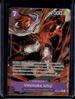 2024 One Piece Wings of The Captain Vinsmoke Ichiji Rare Alternate Art #OP06-061 - Image 1