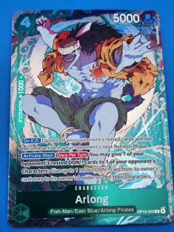 One Piece Arlong OP15-023 Adventure on Kami's Island Dash Pack Promo Foil NM - Image 1