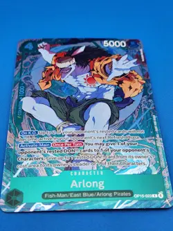 One Piece Arlong OP15-023 Adventure on Kami's Island Dash Pack Promo Foil NM - Image 2