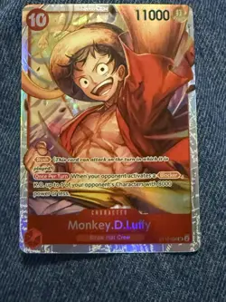 Monkey.D.Luffy - ST10-006 - Super Rare - English - Near Mint - One Piece CCG - Image 1