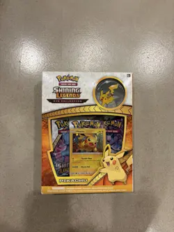 Pikachu - Pokemon Shining Legends Pin Collection Box Factory Sealed TCG - Image 1