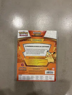 Pikachu - Pokemon Shining Legends Pin Collection Box Factory Sealed TCG - Image 2