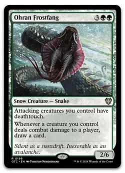 Ohran Frostfang #199 (NM) Thunder Junction OTC Magic MTG - Image 1