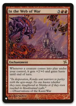 In the Web of War #108/165 (NM) List Reprints LIST LIST Magic MTG - Image 1