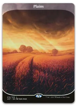 Plains #212 (NM) Unstable UST Magic MTG - Image 1