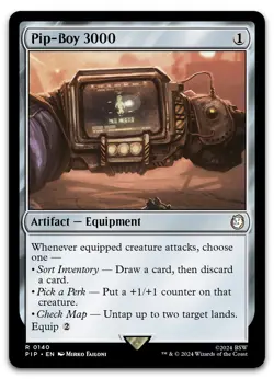 Pip-Boy 3000 #140 (NM) Fallout PIP Magic MTG - Image 1