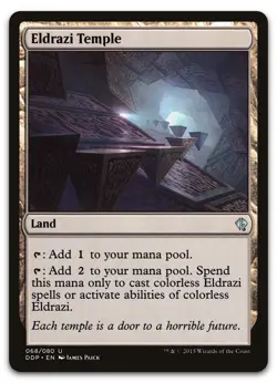 Eldrazi Temple #68 (NM) Zendikar vs. Eldrazi DDP Magic MTG - Image 1