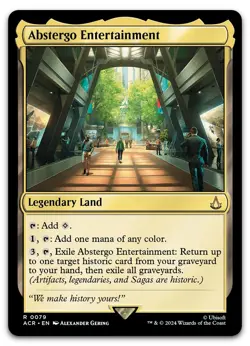 Abstergo Entertainment #79 (NM) Assassin's Creed ACR Magic MTG - Image 1