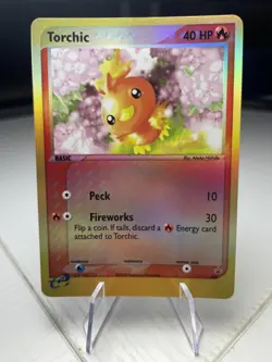 Torchic Reverse Holo 008 Black Star Promo Pokemon Card TCG 2003 NM CLEAN - Image 1