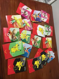 mcdonalds pokemon cards new and sealed maccas anime cards australian 2001 2022 - Image 1