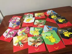mcdonalds pokemon cards new and sealed maccas anime cards australian 2001 2022 - Image 2