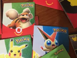 mcdonalds pokemon cards new and sealed maccas anime cards australian 2001 2022 - Image 5