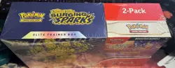 Pokemon Surging Sparks ETB & Booster Bundle Costco 2-pack. Factory Sealed - Image 3