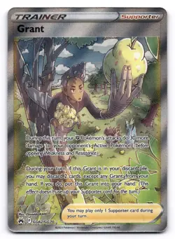 Grant NM GG62/GG70 Crown Zenith: Galarian Gallery Pokemon TCG Holo - Image 1