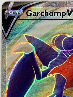 Garchomp V NM 178/189 Ultra Rare Astral Radiance Pokemon TCG Holo - Image 3