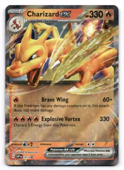 Charizard ex NM 161 Holo Scarlet & Violet Promo Pokemon Holo Promo - Image 1