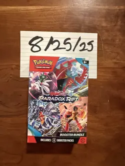 Pokemon TCG: Scarlet & Violet Paradox Rift Booster Bundle Brand New Sealed 820650854125 - Image 1